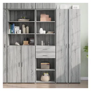 vidaXL Highboard 50 x 42,5 x 185 cm Grau