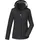 Damen Funktionsjacke/Outdoorjacke mit abzippbarer Kapuze KOS 133 WMN JCKT, schwarz, 38, 38383-000