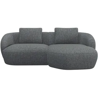 flexlux Eckcouch Polyester L-Form 3-Sitzer Grün