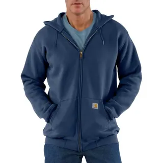 CARHARTT Zip Hooded Sweatshirt Sweatshirt, Navy - XS