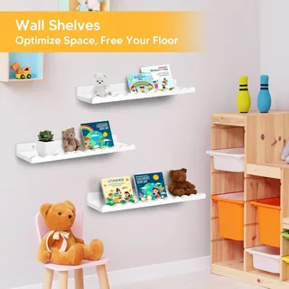 Hängebare wei Wandleiste für verschiedene Räume - Fotolijst für Wohnzimmer, Küche, Kinderzimmer, Büro oder Schlafzimmer - Weiß
