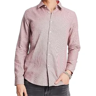 Hugo Boss Lukas Langarmhemd - White - M