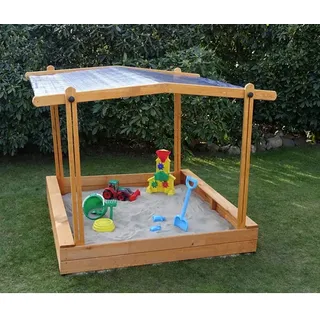 Promadino Sandkasten "MULTI" + Dach