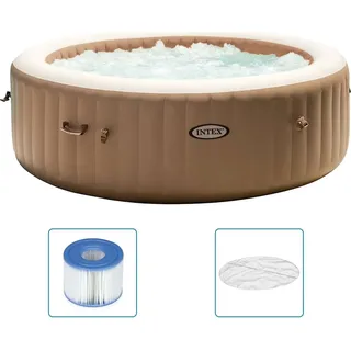 INTEX Massage-Whirlpool Rund PureSpa 216x71 cm 6 Personen