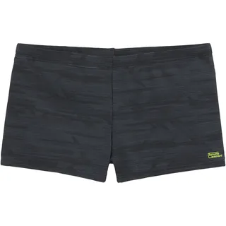 Bruno Banani Boxer-Badehose mit trendigem Alloverprint, schwarz, grau