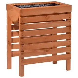 Dobar Hochbeet 58 x 36 x 71 cm Gold