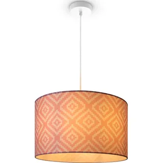 Paco Home Hugo Stella 1-flg. Ø 45,5 cm rund weiß