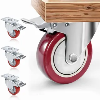 AUTDER Möbelrollen 75 mm 544 kg