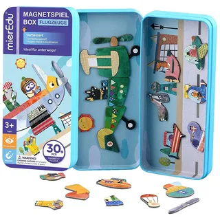 MIEREDU MierEdu – Magnetische Puzzle-Box – Flugzeuge