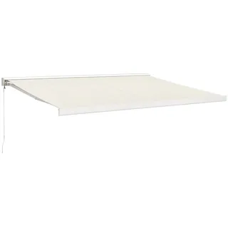 vidaXL Markise Einziehbar 400 cm creme