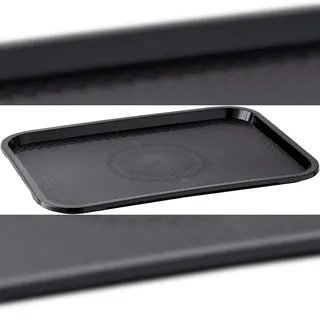 APS Tablett schwarz rechteckig 35,0 x 27,0 cm