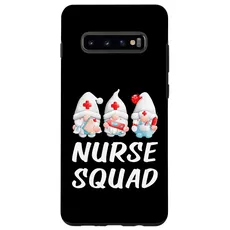 Hülle für Galaxy S10+ Nurse Squad Niedlicher Zwerg Cartoon Krankenschwestern Team Matching Nursing