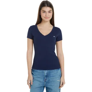 Tommy Hilfiger TJW Slim Essential Rib Blau XS