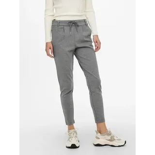 Only Jogger Pants »ONLPOPTRASH LIFE EASY COL PANT PNT Noos mit elastischem Bund und Kordelzug grau