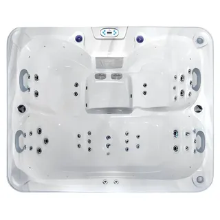Whirlpool Blubberbad Massagebad Outdoor-Spa Hot Tub Whirlwanne 200x165 cm