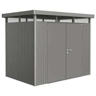 HighLine H2 2,75 x 1,95 m quarzgrau-metallic Doppeltür