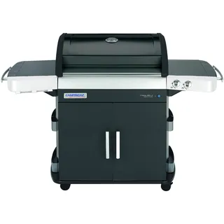 Campingaz Gasgrill 3 Series RBS LX mit Keramikbrennern, großer Grillwagen mit Deckel-Thermometer, InstaClean Reinigungssystem und Culinary Modular System