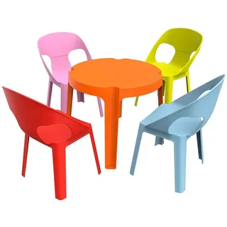 Garbar Rita 2 Kindersitzgruppe Tisch Mit Stühlen - Multicolour - One Size