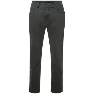Pierre Cardin Thermojeans "PC-Lyon" aus Denim, elastisch, wärmend, gerade Passform, schmaler Beinabschluss, dunkelgrün raw