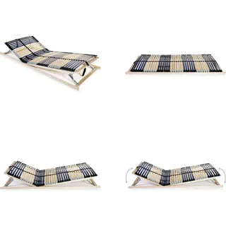 vidaXL Lattenrost mit 42 Latten 7 Zonen 80 x 200 cm - Bettkasten - Bettkästen - Lattenrost - Lattenroste