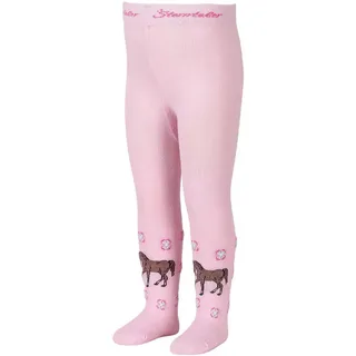 Sterntaler Strumpfhose , Braun, Rosa , Textil , Pferd , Gr. 86 , Babykleidung, Babysocken & Babystrumpfhosen