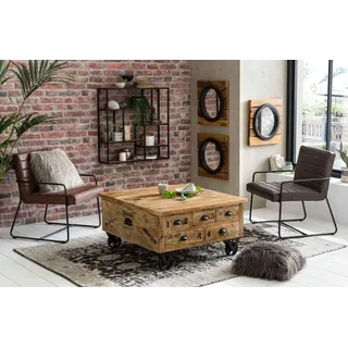 SIT Möbel Rustic Beige Mangoholz 90 x 50 cm
