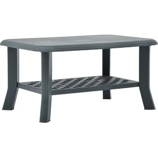 Couchtisch Grün 90 x 60 x 46 cm Kunststoff - Grün