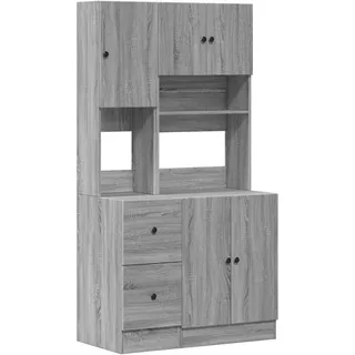 vidaXL Küchenschrank 95 x 50 x 180 cm GRAU