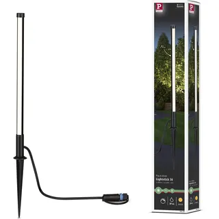 Paulmann Plug & Shine LED Pollerleuchte Pin Anthrazit 360 IP65 5W 3000K