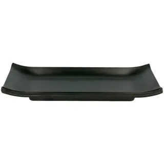 Garcia de Pou Teller Sushi 22,4X9,5 cm Schwarz 18er Set