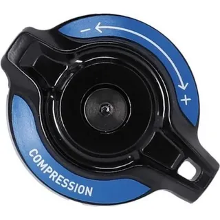 RockShox 11.4015.547.160 Knob Kit Compression Dämpfer, schwarz/blau (1 Set) - Blau