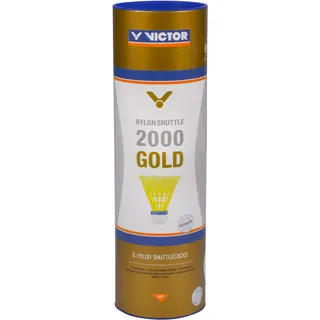 Victor Badmintonball Shuttle 2000 Gold-Gelb-Blau