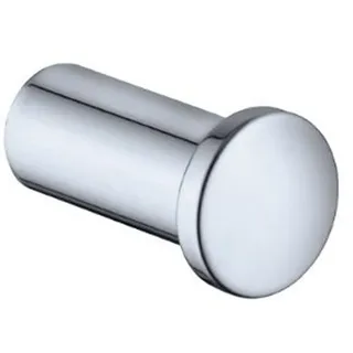 Keuco Plan Handtuchhaken, 3,8 cm, Metall verchromt, Made in Germany, für Handtücher und Bademäntel, inkl. Schrauben und Dübel, Wandhaken zum Bohren