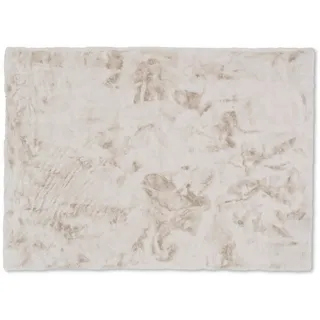 Schöner Wohnen SCHÖNER WOHNEN-Kollektion Fellteppich Tender 120 x 180 cm Polyester Beige Creme