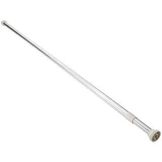 KLEINE WOLKE Federstange für Duschvorhang 125 - 220 cm / Ø 2,1 cm / chrom