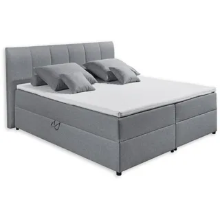 Harper Boxspringbett Granada ca. 180x200 cm Grau