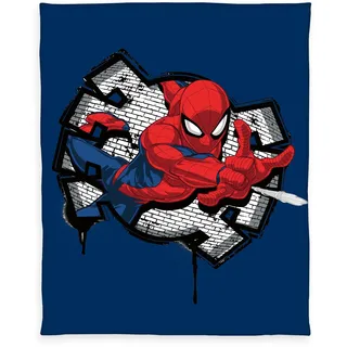 Herding Spiderman Fleecedecke 130 x 170 cm Mehrfarbig
