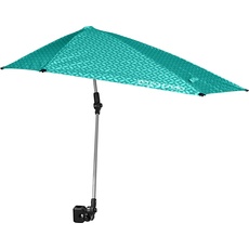 Sport-Brella Versa-brella alle Position Regenschirm mit Universalklemme, türkis