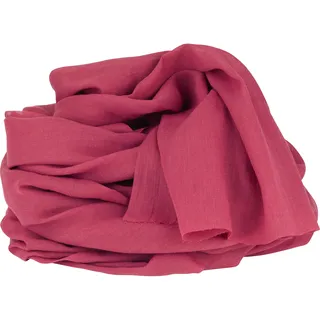100%Mosel Musselin Dekostoff, (48 cm x 5 m), 66 g/m2, sehr dünner Tischläufer, zarte Tischdeko für Geburtstage & Hochzeiten, Tischband als Bunte Dekoration zu besonderen Anlässen (Bordeaux Rot)