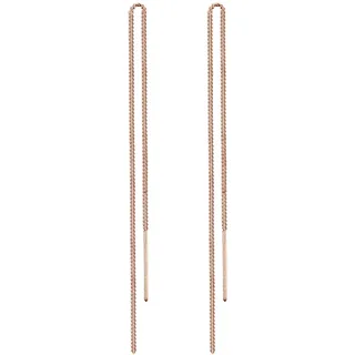 Elli Ohrhänger Panzer roségold 925 Sterling Silber