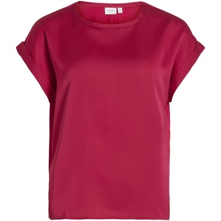 Vila VIELLETTE S/S Satin TOP - NOOS