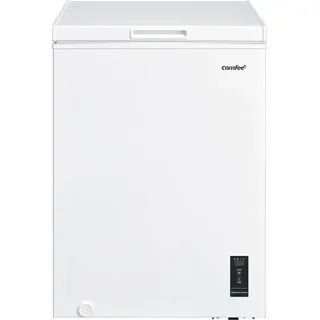 Midea Comfee RCC100WH2(E) Gefriertruhe/169 kWh/Jahr/85cm hoch/99L/38dB/Geringe Lautstärke/Hoch effizientesD-förmigesRohr/Geeignet für verschiedene Einsatzszenarien/Einstellbarer Temperaturregler/Weiß