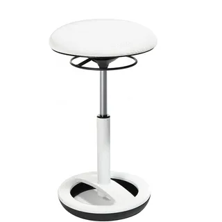 Topstar Bürohocker Sitness High Bob Alu weiß lackiert weiß