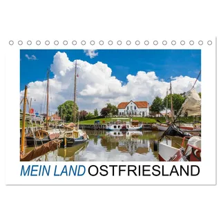 Mein Land, Ostfriesland (Tischkalender 2026 DIN A5 quer), CALVENDO Monatskalender: Brillante Bilder der Nordsee-Küstenidylle (CALVENDO Orte)