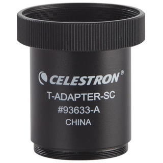 Celestron 93633-A SLR-oder DSLR-T-Adapter (C5, 6, 8, 9.25, 11, 14), Schwarz