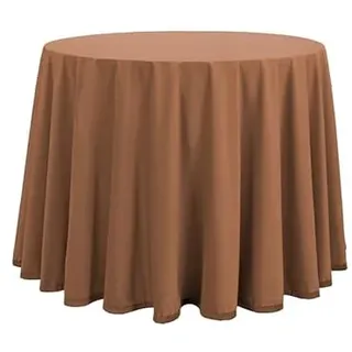 Martina Home Tischrock aus Samt, 60 cm, rund, Veloursleder