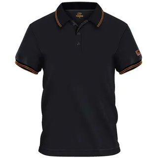 Forsberg Marcoson Poloshirt / schwarz/bronze / S