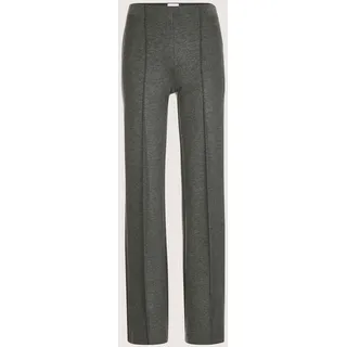 Jerseyhose MADELEINE "Jerseyhose Weite Jerseyhose mit Biesen", Damen, Gr. 17, N + K Gr, grau (steingrau), Obermaterial: 68% Viskose CV. 27% Polyamid PA. 5% Elasthan EL., Modern, Hosen Jerseyhose, Jerseyhose mit Biese