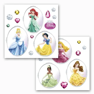 KOMAR Window Sticker Princess 31 cm x 31 cm