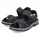 Riemchensandalen Damen Schwarz 41